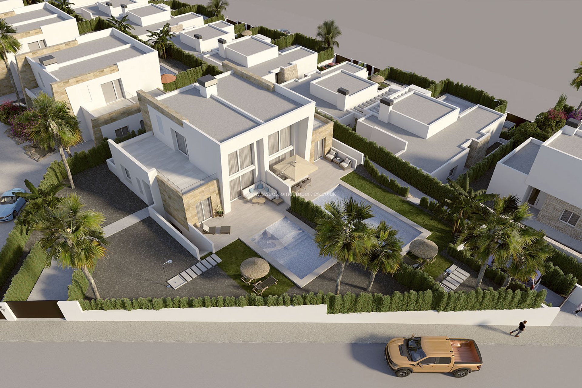 Nieuwbouw Woningen - Town house - Algorfa - La Finca Golf