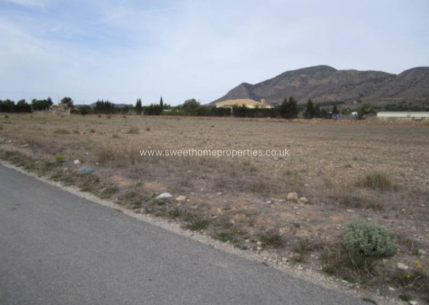 Reventa - Plot - Hondon De Las Nieves - SOLANA