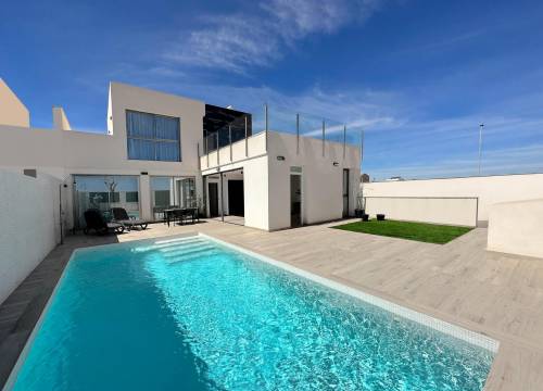 Semi Detached - New Build - Playa Honda - Costa Calida