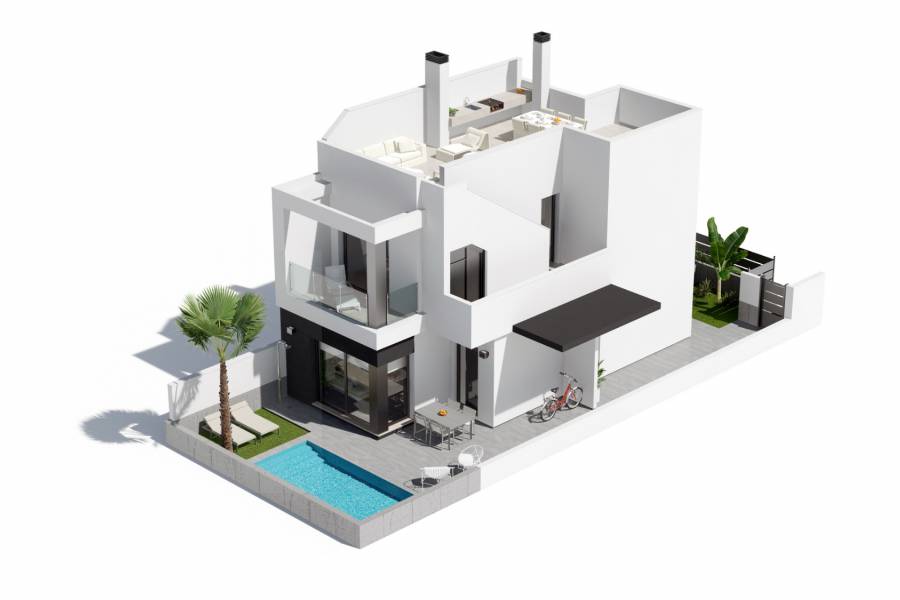 New Build - Semi Detached - Santiago de la Ribera - Murcia