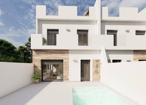 Semi Detached - New Build - Dolores de Pacheco - Murcia
