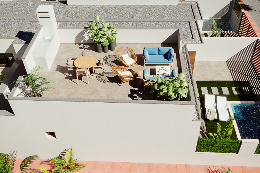 New Build - Bungalow - Dolores de Pacheco - Murcia