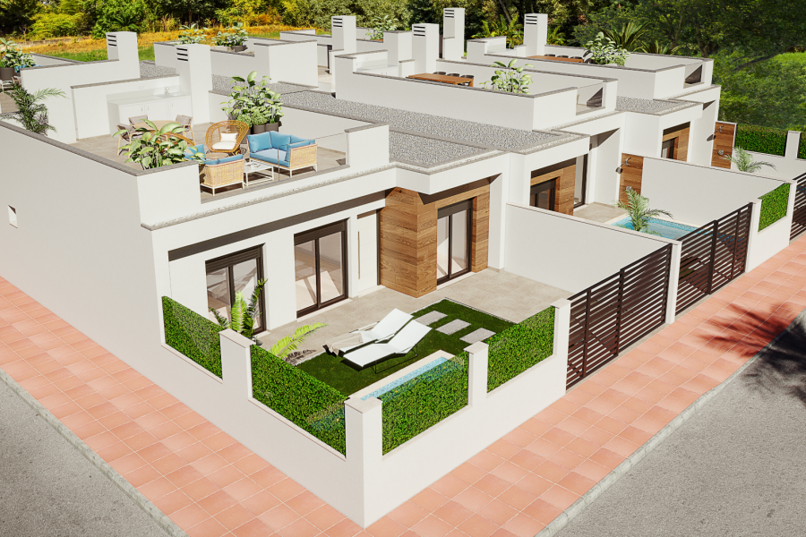 New Build - Bungalow - Dolores de Pacheco - Murcia